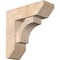 Ekena Millwork Westlake Slat Smooth Bracket w/ Offset Brace, Douglas Fir, 7 1/2"W x 22"D x 22"H BKT0806X22X22WTL06SDF - alternate 1